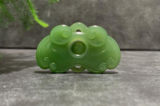 【御珠宫坊】碧玉如意锁挂件 商品图8