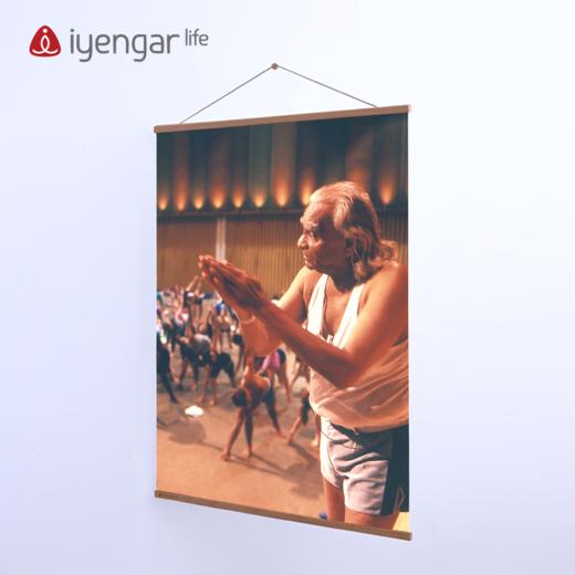 艾扬格 Life 大师款挂轴实木挂画C 商品图1