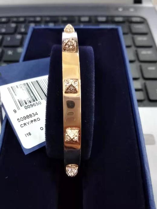 9009650988349 施华洛世奇Swarovski 玫瑰金质感手镯（尺寸（椭圆形）： 5.4 cm x 4.8 cm） 商品图2