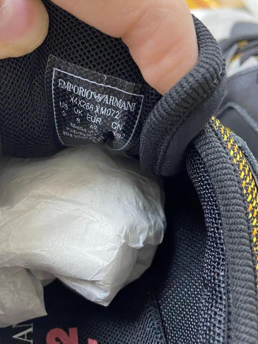 00003335663 EMPORIO ARMANI男士时尚系带透气网状老爹鞋休闲鞋 鞋码：42 【试穿过 试穿痕迹不大】 商品图7