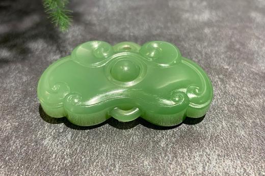 【御珠宫坊】碧玉如意锁挂件 商品图4