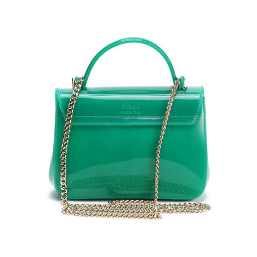 8051510904496  FURLA  CANDY 新款女包时尚果冻包迷你斜挎包  规格: 17*13*7cm【瑕疵看图】 商品图1