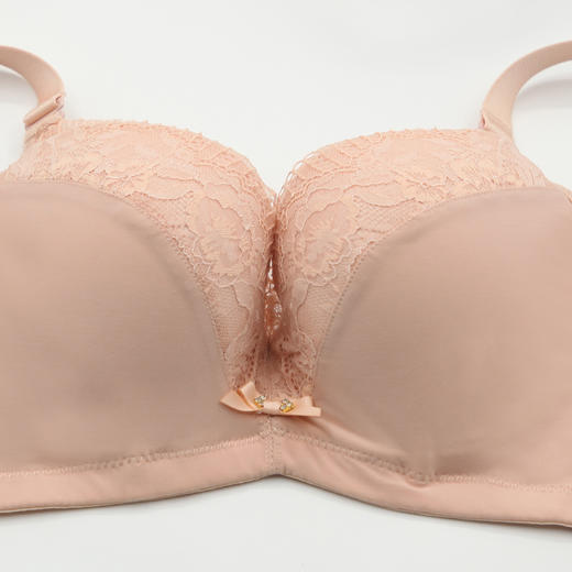 贝佳人新品可拆肩带胸罩防外扩聚拢调整收副乳美背胸罩BW91827 商品图3