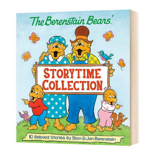 贝贝熊10个经典故事合集 英文原版 The Berenstain Bears' Storytime Collection 进口英语书籍 商品图0