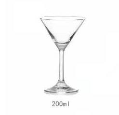 【已绝版】鸡尾酒水晶三角高脚杯 商品图0