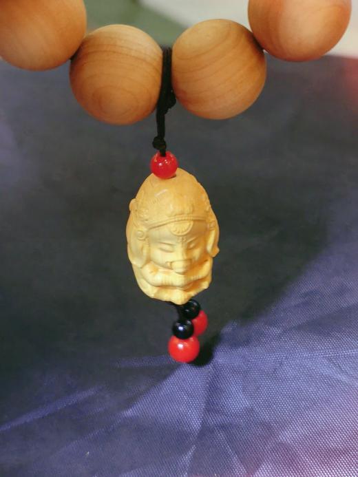 【六牙白象】加持药用崖柏木12颗手串六牙白象系列款崖柏木安神助眠【助力健康、家庭】 商品图4