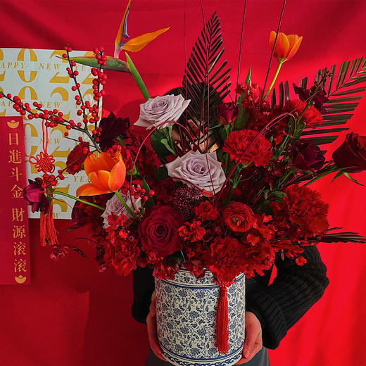 锦绣风华 · 年宵花桶（鲜花款） 商品图0
