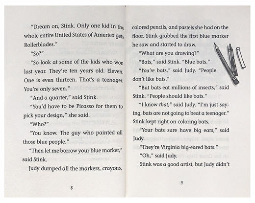 稀奇古怪小朱迪1-3册盒装 英文原版 The Judy Moody Star-Studded Collection 儿童桥梁章节读物 商品图3