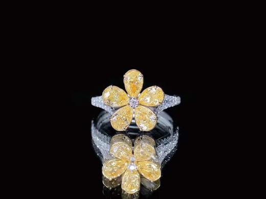 「雏菊」黄钻戒指 1.15克拉黄钻 商品图2