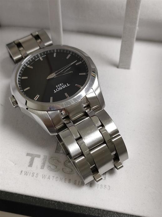 HCT0354461105100 天梭TISSOT  石英男表【金属花  表带截过，磨损】 商品图1