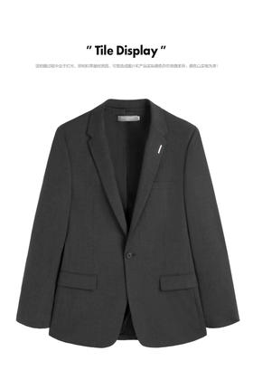太平鸟男装 2022春季新款西装商务休闲西服B1BAC1X15