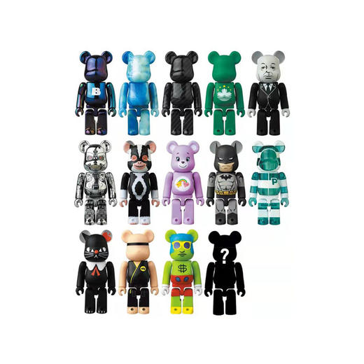 收藏系列 Be@rbrick 100%系列 43代 盲盒 商品图0
