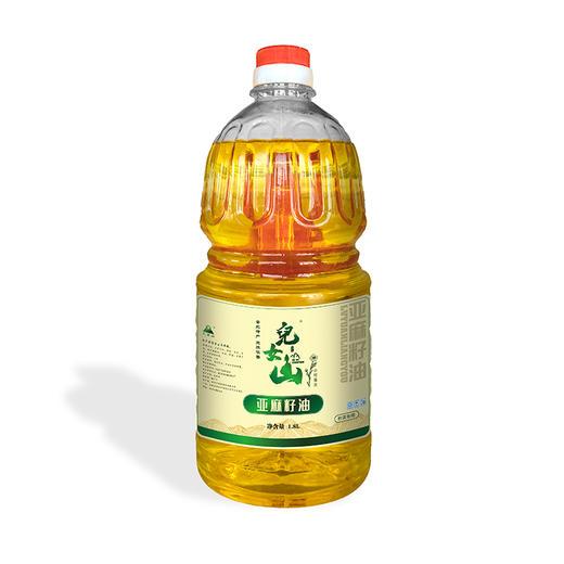 儿女山炒菜专用亚麻籽油1.8L 商品图0