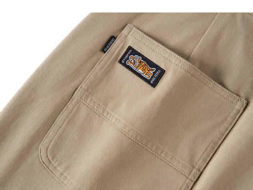 太平鸟男装 2022年春季新款卡其休闲裤男B2GBC1145 商品图2