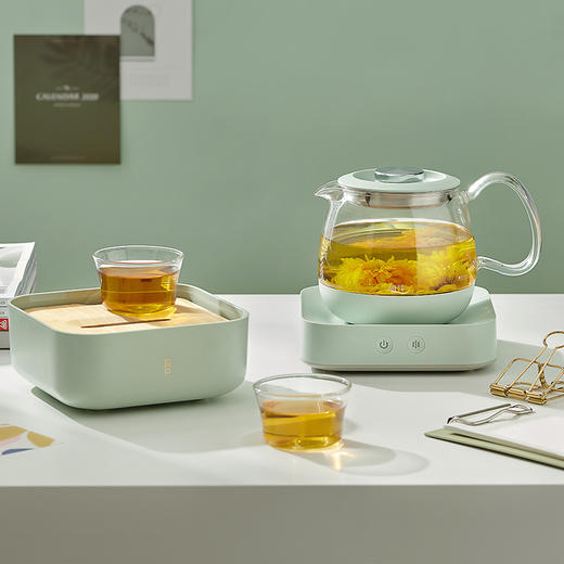 入一 TBox茶合Mini版智能自动恒温玻璃烧水壶煮茶壶养生壶泡茶壶 商品图2