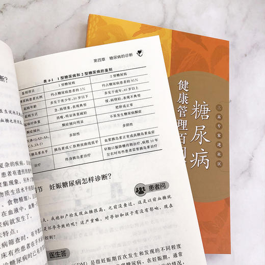 糖尿病健康管理百问百答 糖尿病健康手册 糖尿病最新诊断及中西医治疗 糖尿病饮食调养 糖尿病患者及家属科普书籍 医务人员参考书 化学工业出版社 9787122402288 商品图3