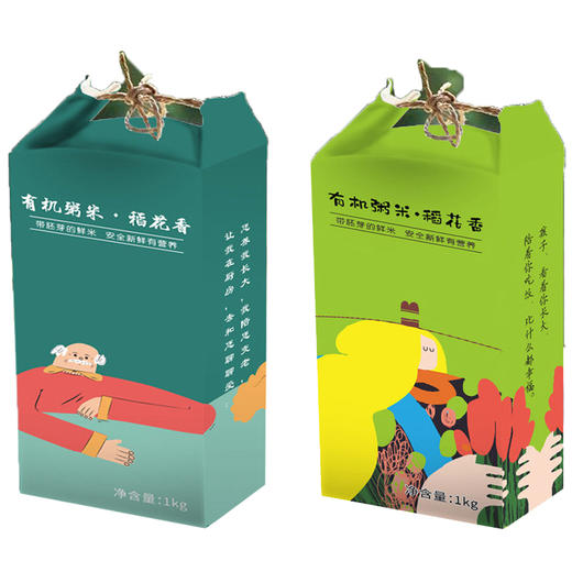 s 新疆察农有机稻花香粥米 一级粥米 商品图4