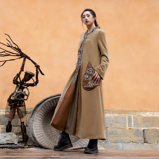 踏云行撞色连衣裙 | 现货加急发 | 大气端庄款 商品图2