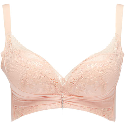 厚内衣女无钢圈聚拢小胸内衣不空杯文胸女聚拢小胸显大 商品图1