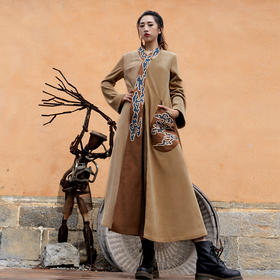 踏云行撞色连衣裙 | 现货加急发 | 大气端庄款