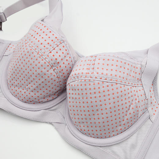 贝佳人BW92814丰满显瘦软钢圈托胸聚拢抹胸包容全罩薄调整型文胸 商品图3