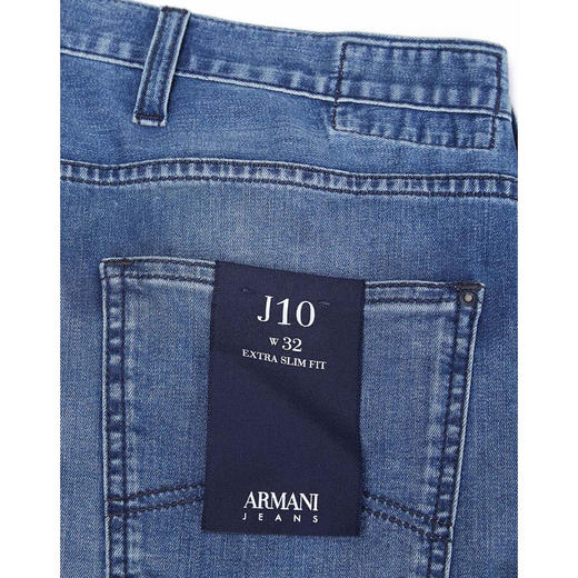 08003117131  ARMANI JEANS男士时尚简约牛仔裤   27码/蓝色 商品图1