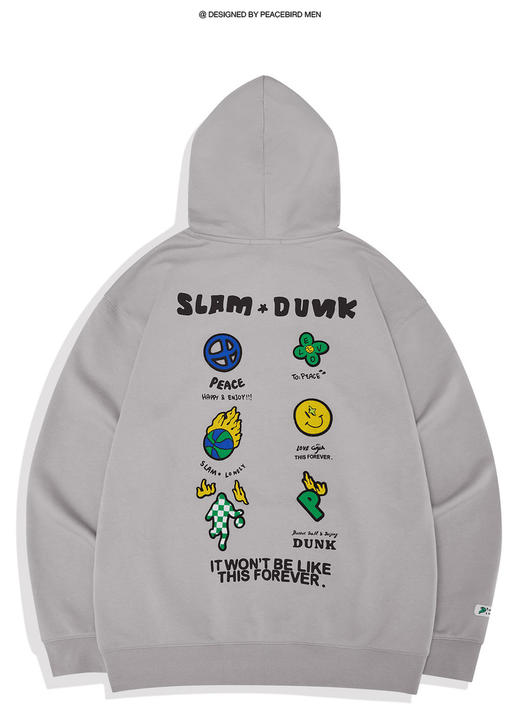 太平鸟男装 连帽卫衣休闲时尚潮流舒适B1BFC1219 商品图1