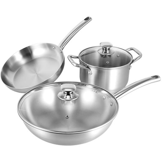 【专柜多样屋】- 维恩系列不锈钢锅具5件套 商品图1