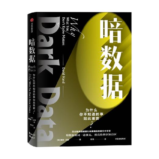 暗数据 戴维汉德著 风险往往来源于未知 15种暗数据 看清信息世界的真相 统计学视角的通俗科普读物 中信出版 商品图0