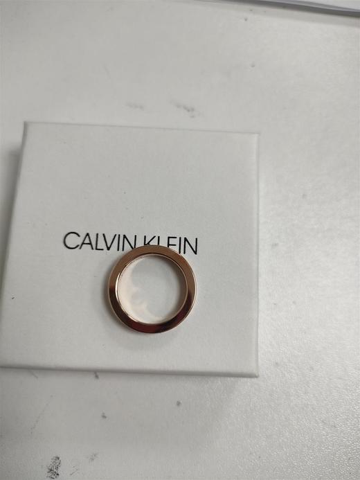 YMSKJ06PR140107 	卡尔文克雷恩Calvin Klein	7号 内圈周长54.4mm ck戒指护刻系列男女情侣款对戒满天星生日礼物 商品图2