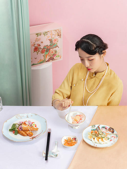 百鸟朝凤两人食套装 商品图0