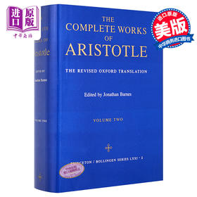 【中商原版】亚里士多德全集 第2卷 Complete Works of Aristotle Volume 2 英文原版 Jonathan Barnes