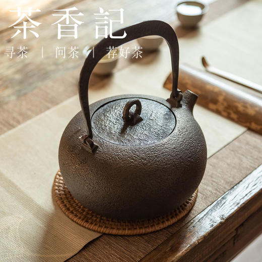 茶香记  晋韵堂铁壶  恬静  传统工艺  失蜡法制壶   仿古造型 商品图3