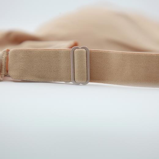 贝佳人新品无痕光面网纱薄棉杯文胸包容舒适睡眠内衣调整型BW32701 商品图4