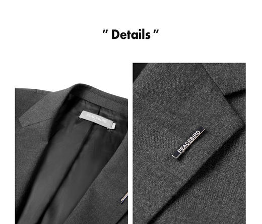 太平鸟男装 2022春季新款西装商务休闲西服B1BAC1X15 商品图2