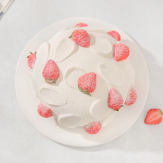 【草莓炸弹-网红爆款】1磅 鲜嫩多汁红颜草莓搭配动物奶油绵密沁甜（怀集） 商品图1