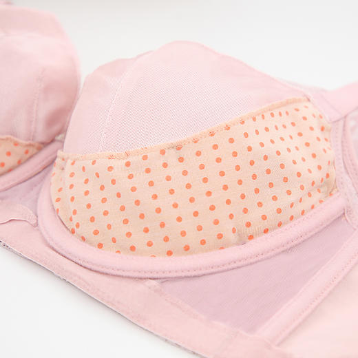 贝佳人调整大胸显小文胸单层围水晶杯上托美背软钢圈文胸BW92906 商品图2