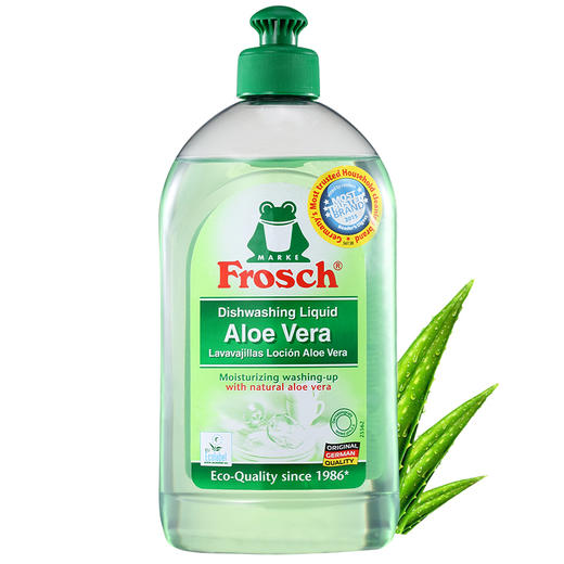 【Frosch】芦荟润肤浓缩餐具洗洁露 500ml 商品图0
