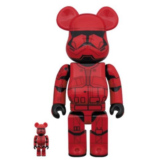 Bearbrick 星球大战 西斯士兵 400%+100% 商品图0