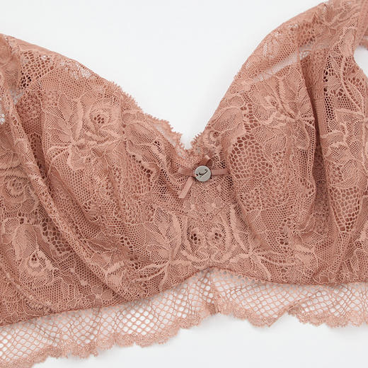 贝佳人新品背心式轻薄水晶杯强包容聚拢文胸内衣女软钢圈百搭BW932052 商品图4