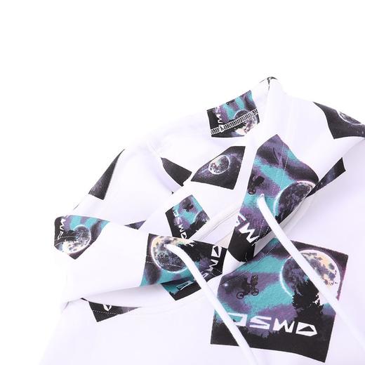 坚持我的  22年春装新品满底印时尚卫衣   121106004 商品图2