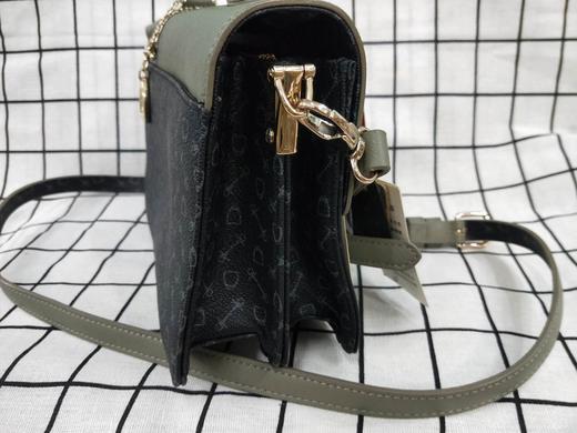 6924621641654Why 同款时尚牛皮配印花精致斜挎手提包女包长宽高21*5*15cm【轻微划痕】 商品图2