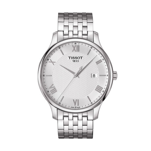 HAT0636101103800①	天梭TISSOT	俊雅 T0636101103800石英男表男士手表【表花】【无电】 商品图0