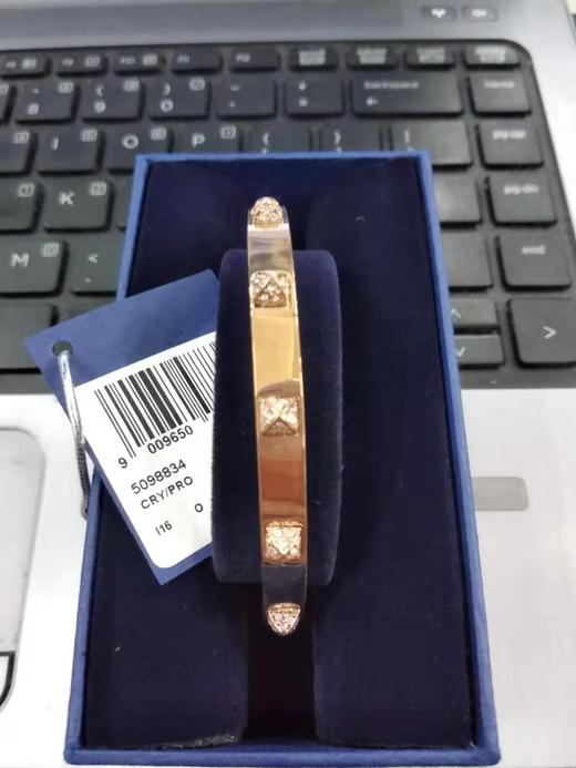 9009650988349 施华洛世奇Swarovski 玫瑰金质感手镯（尺寸（椭圆形）： 5.4 cm x 4.8 cm） 商品图3