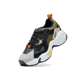 00003335663 EMPORIO ARMANI男士时尚系带透气网状老爹鞋休闲鞋 鞋码：42 【试穿过 试穿痕迹不大】