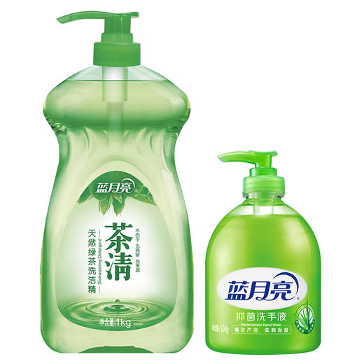 茶清洗洁精1kg*1+芦荟洗手液500g*1 商品图0
