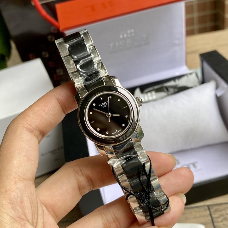 天梭t064瓷艺系列陶瓷女表(顺丰包邮)