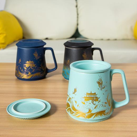 鱼跃龙门 G110陶瓷杯礼盒 商品图0