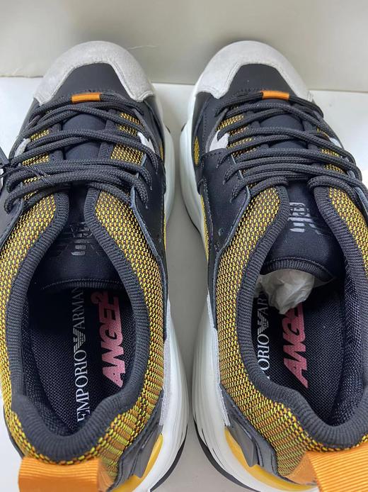 00003335663 EMPORIO ARMANI男士时尚系带透气网状老爹鞋休闲鞋 鞋码：42 【试穿过 试穿痕迹不大】 商品图6