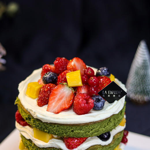 宇治抹茶裸蛋糕ujimacchanakedcake